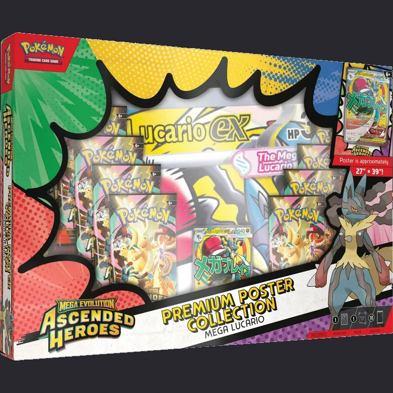 Premium Poster Collection: Mega Lucario Pokemon Ascended Heroes Prices