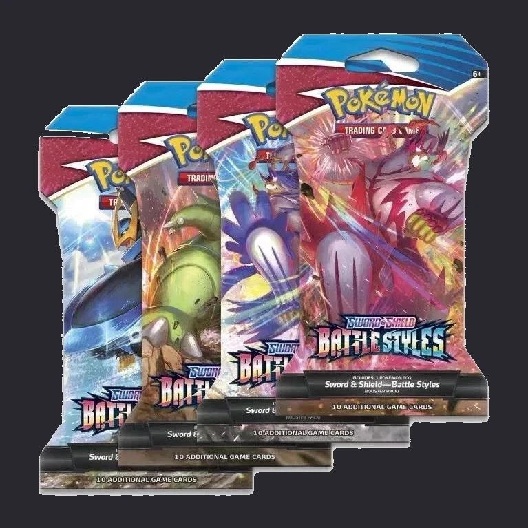 Sleeved Booster Pack Pokemon Battle Styles Prices