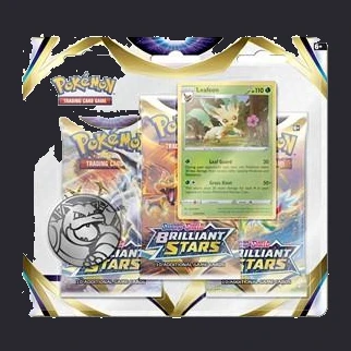 Leafeon 3-Pack Blister Pokemon Brilliant Stars Prices