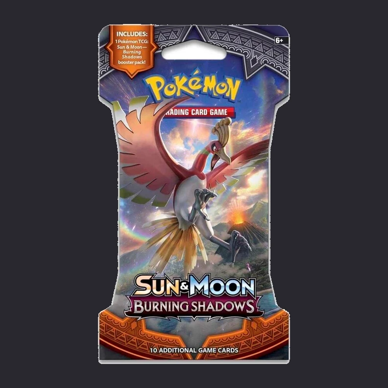 Sleeved Booster Pack Pokemon Burning Shadows Prices