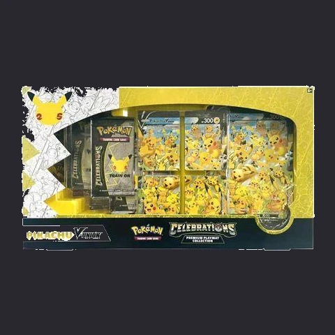 Celebrations Premium Playmat Collection Box [Pikachu V-UNION] Pokemon Celebrations Prices