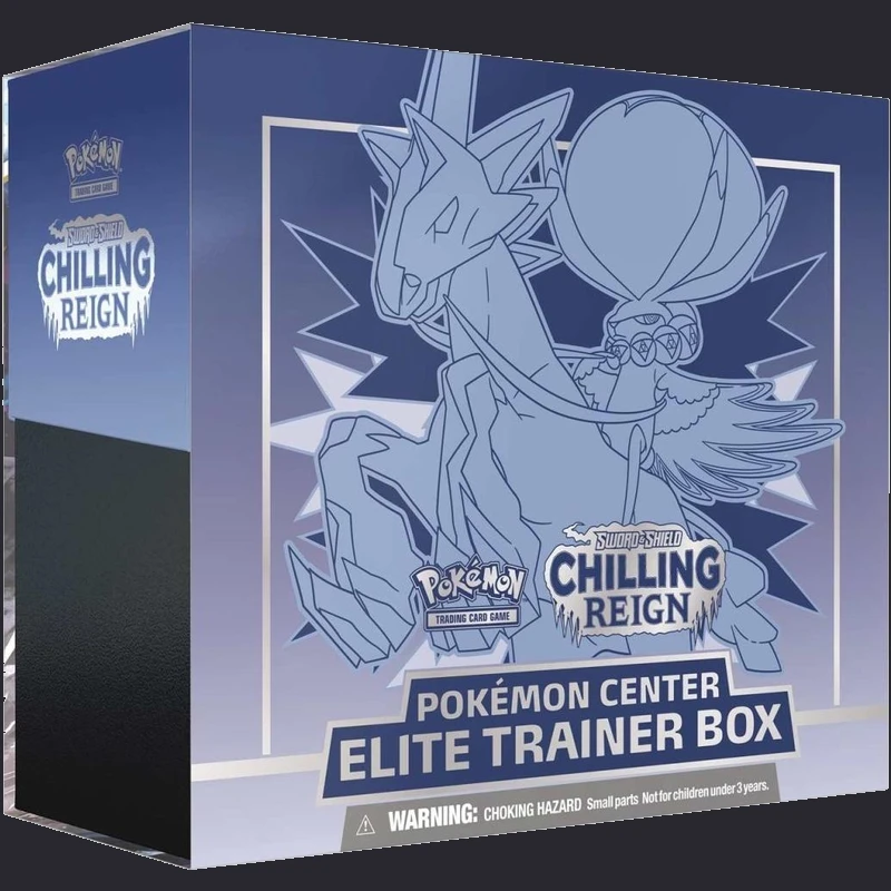 Elite Trainer Box [Ice Rider Pokemon Center] Pokemon Chilling Reign Prices