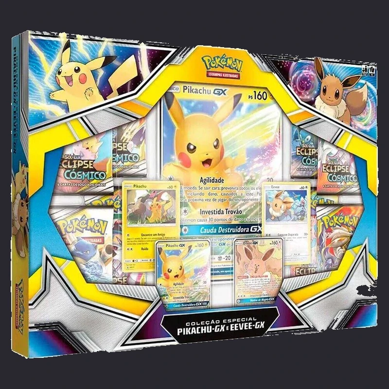 Pikachu GX & Eevee GX Special Collection Pokemon Cosmic Eclipse Prices