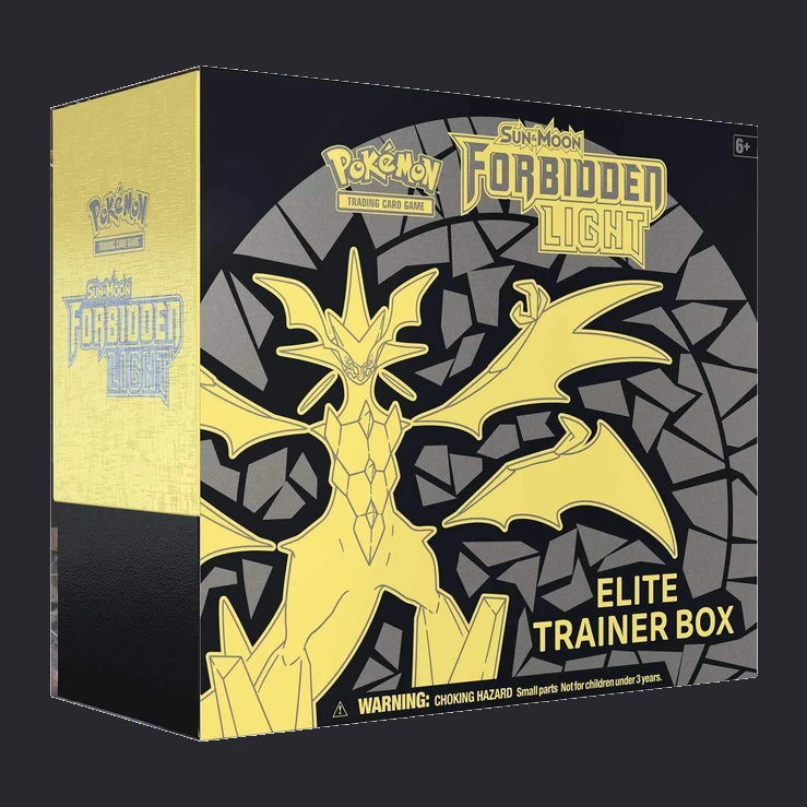 Elite Trainer Box Pokemon Forbidden Light Prices