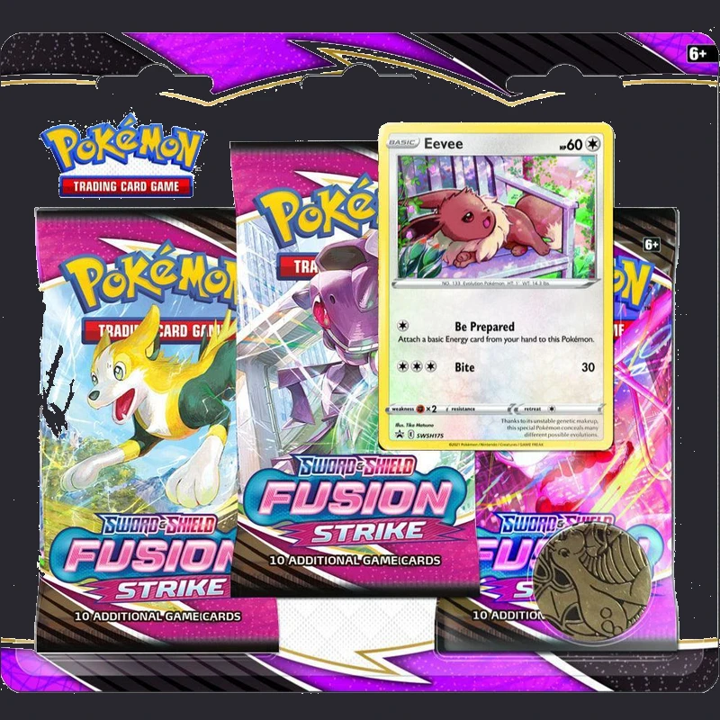 Eevee 3-Pack Blister Pokemon Fusion Strike Prices