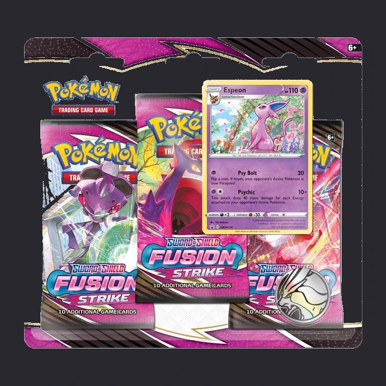 Espeon 3-Pack Blister Pokemon Fusion Strike Prices