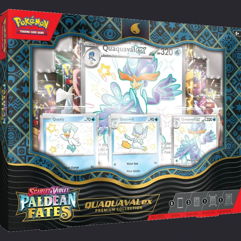 Quaquaval ex Premium Collection Box Pokemon Paldean Fates Prices