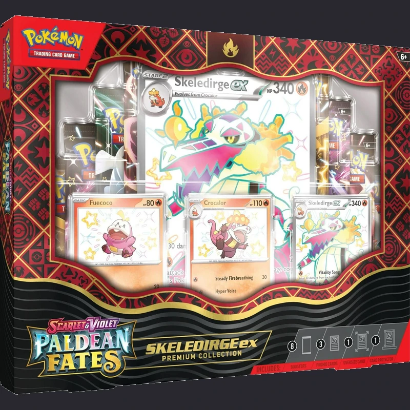 Skeledirge ex Premium Collection Box Pokemon Paldean Fates Prices