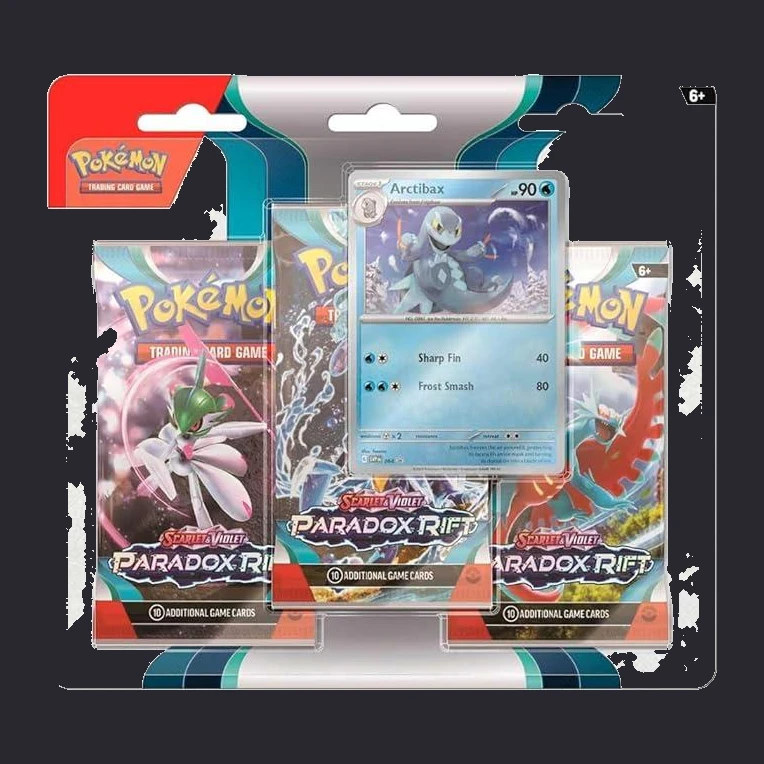 Arctibax 3-Pack Blister Pokemon Paradox Rift Prices