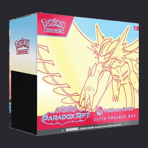 Elite Trainer Box [Roaring Moon Pokemon Center] Pokemon Paradox Rift Prices