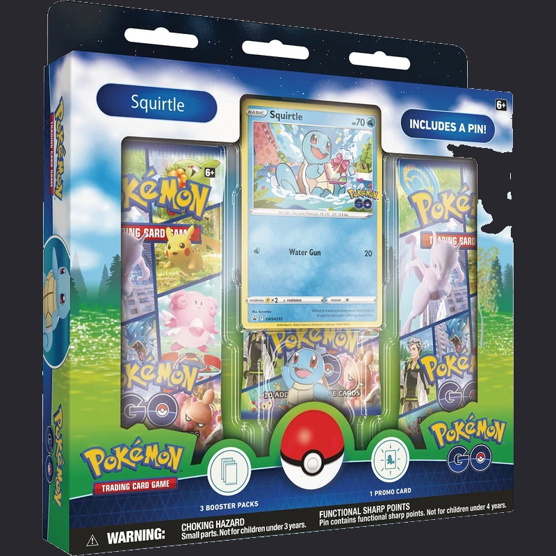 Squirtle Pin Collection Pokemon Go Prices