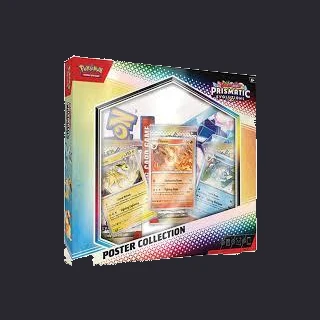 Sealed Poster Collection Pokemon Prismatic Evolutions Prices