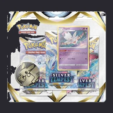 3 Pack Blister: Togetic Pokemon Silver Tempest Prices