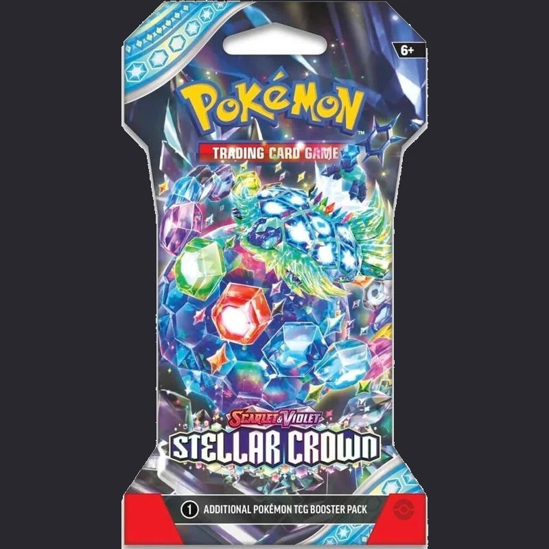 Sleeved Booster Pack Pokemon Stellar Crown Prices