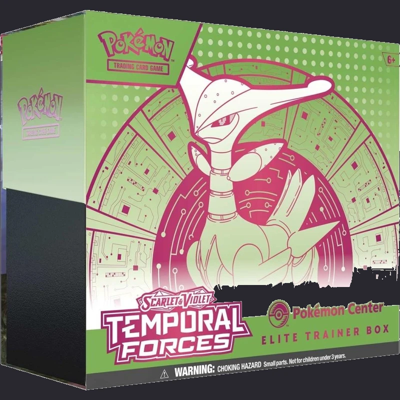 Elite Trainer Box [Iron Leaves Pokemon Center] Pokemon Temporal Forces Prices