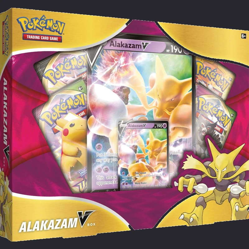 Alakazam V Box Pokemon Vivid Voltage Prices