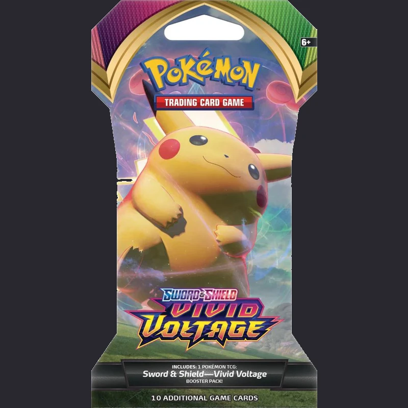 Sleeved Booster Pack Pokemon Vivid Voltage Prices
